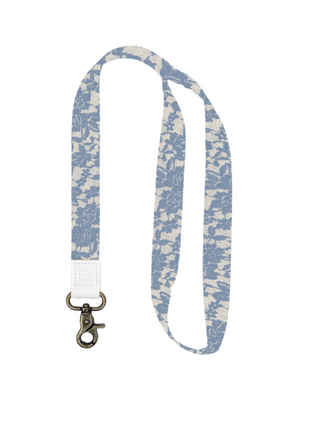 Camden Neck Lanyard  Take on the world in style with our Neck Lanyard–the perfect sidekick to carry your keys, Thread® essentials, and more. Keep track of your stuff and express yourself with our convenient and cool lanyards.  • Polyester strap, genuine leather loop and metal clasp   • Quality Metal clasp