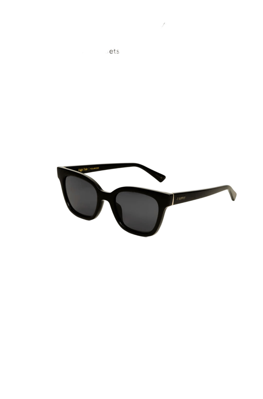 High Tide Polished Black Sunglasses Z Supply – Pink & Navy  display picture 1