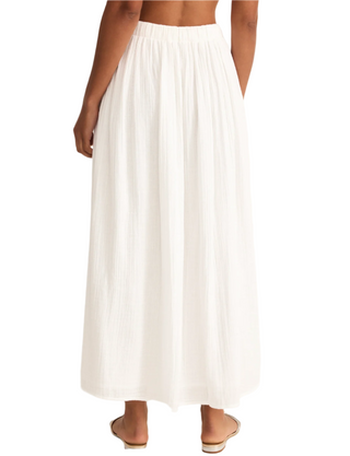 Reina Airy Skirt White Z Supply