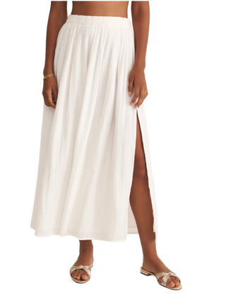 Reina Airy Skirt White Z Supply