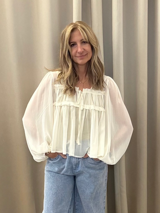 Whisper Drape Blouse