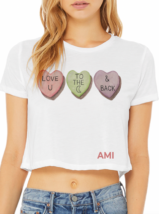 Love You to the Moon Cropped Top