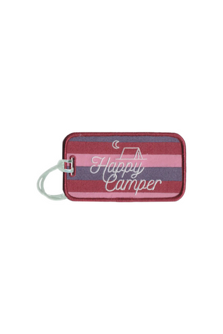 Happy Camper Luggage Tag
