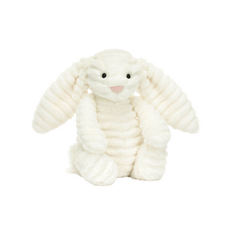 White plush bunny toy Jelly Cat
