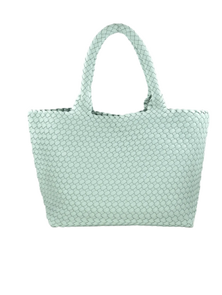 Bc Bag Braided Tote Mint 