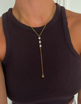 Bentley Lariat Necklace