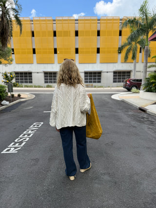 Libby Cable Knit Sweater