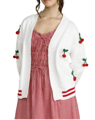 Cheery Cherry Cardigan