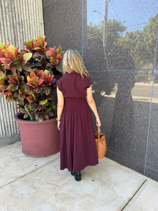 Corduroy Midi Dress