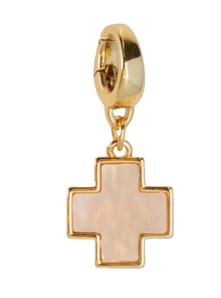 Cross Mother of Pearl Charm