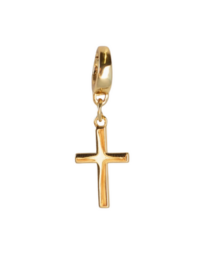 Cross Charm Gold