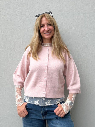 Z Supply Valor Soft Blush Cardigan