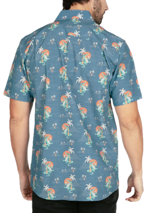 Gator Flavor Hawaiin Buttonup Shirt