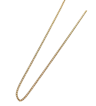 Gilded Necklace-Curb 24"