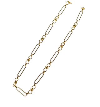 Gilded Necklace-Toggle 18"