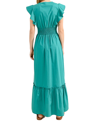 Heloise Emerald Maxi Dress
