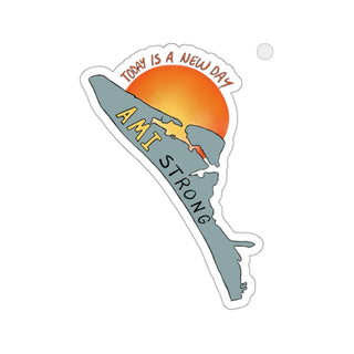 AMI Strong Sunrise Sticker