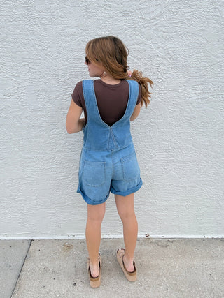 Free People Jude Shortall in Light Indigo