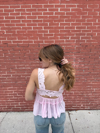 Free People Petal Party Shapeless Cami