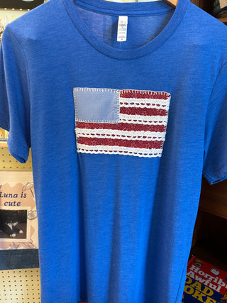American Flag Patchwork Workshop June 6 2-4 pm