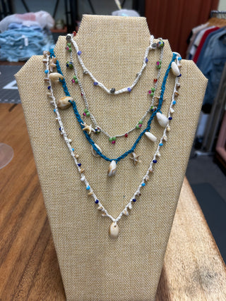 Crochet Beaded Necklace Workshop June 27 2-4 pm