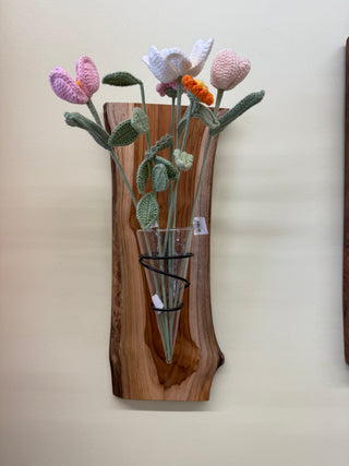Live Edge Wine Rack