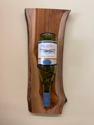 Live Edge Wine Rack
