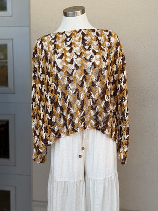Crochet Poncho Handmade by Abrianna