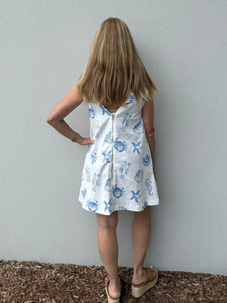 Seaside Seashell Mini Dress