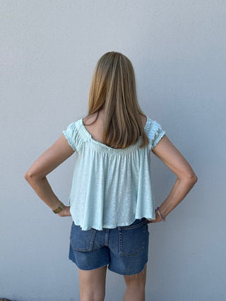 Dahlia Tee Skyride Free People