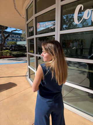 Z Supply Sloane V-Neck Denim Tank