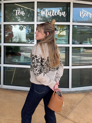 Floral Sweater