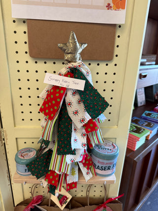 Scrappy Fabric Tree