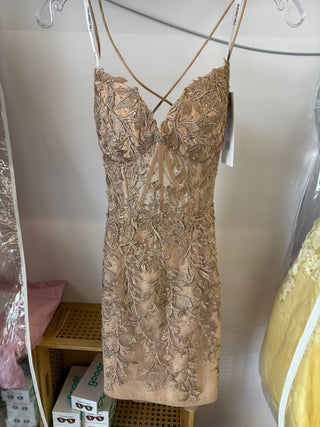 Sherri Hill: 55111 Gold