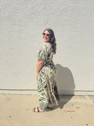 Take Me Away Double Plunge Maxi Dress.