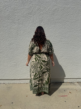 Take Me Away Double Plunge Maxi Dress.