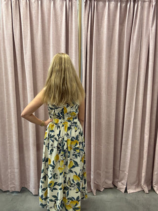 Lemonade Scalloped Lace Maxi Dress