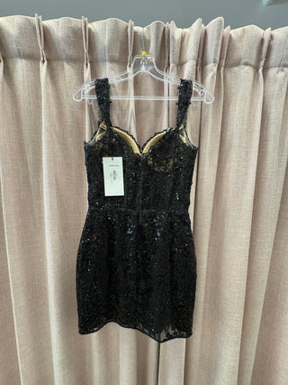 Sherri Hill: 56438 Black : 6