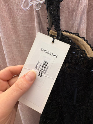 Sherri Hill: 56438 Black : 6