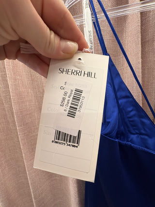 Sherri Hill: 52253 Dark Royal : Size 8