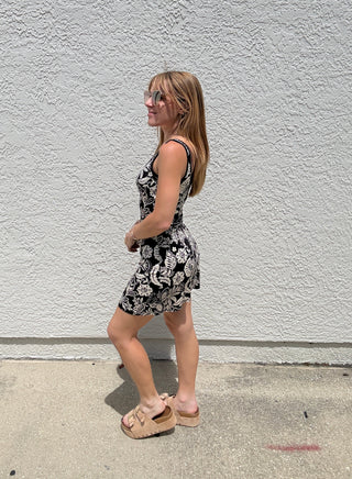 Z Supply Hallie Luz Floral Mini Dress