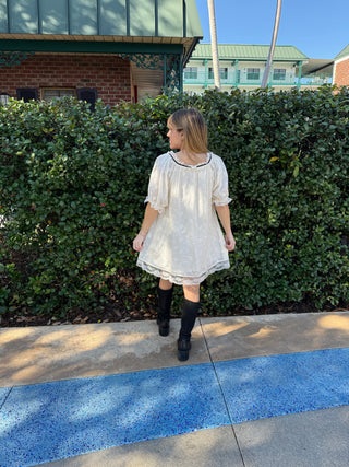 Free People Juno Mini Babydoll Dress