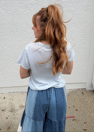 Tourist Tee Rain Blue