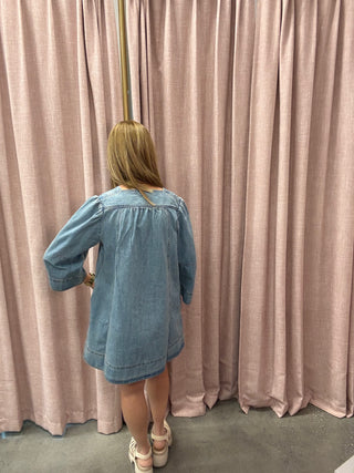 Free People Goldie Denim Mini Dress