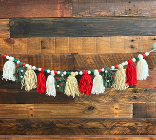 Holiday Tassel Garland