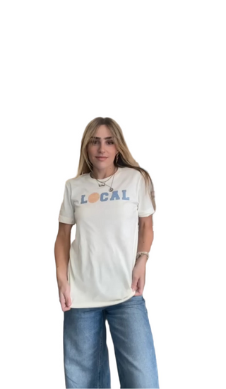 Local with Orange Unisex Tee