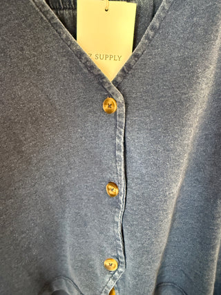 Z Supply Noelle Jersey Denim Sleeveless Tank