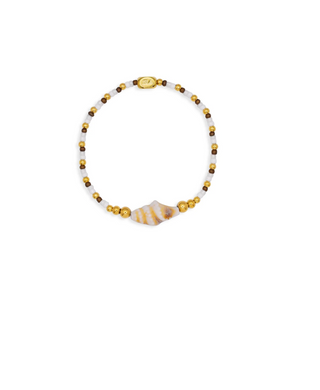 ISLA Stretch of the Sea Porcelain Shell Bracelet