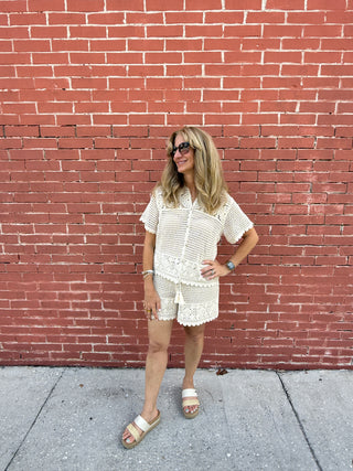 Juliana Crochet Shorts