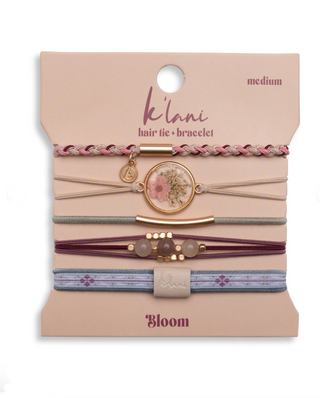 K'Lani Hair Ties -"Bloom"